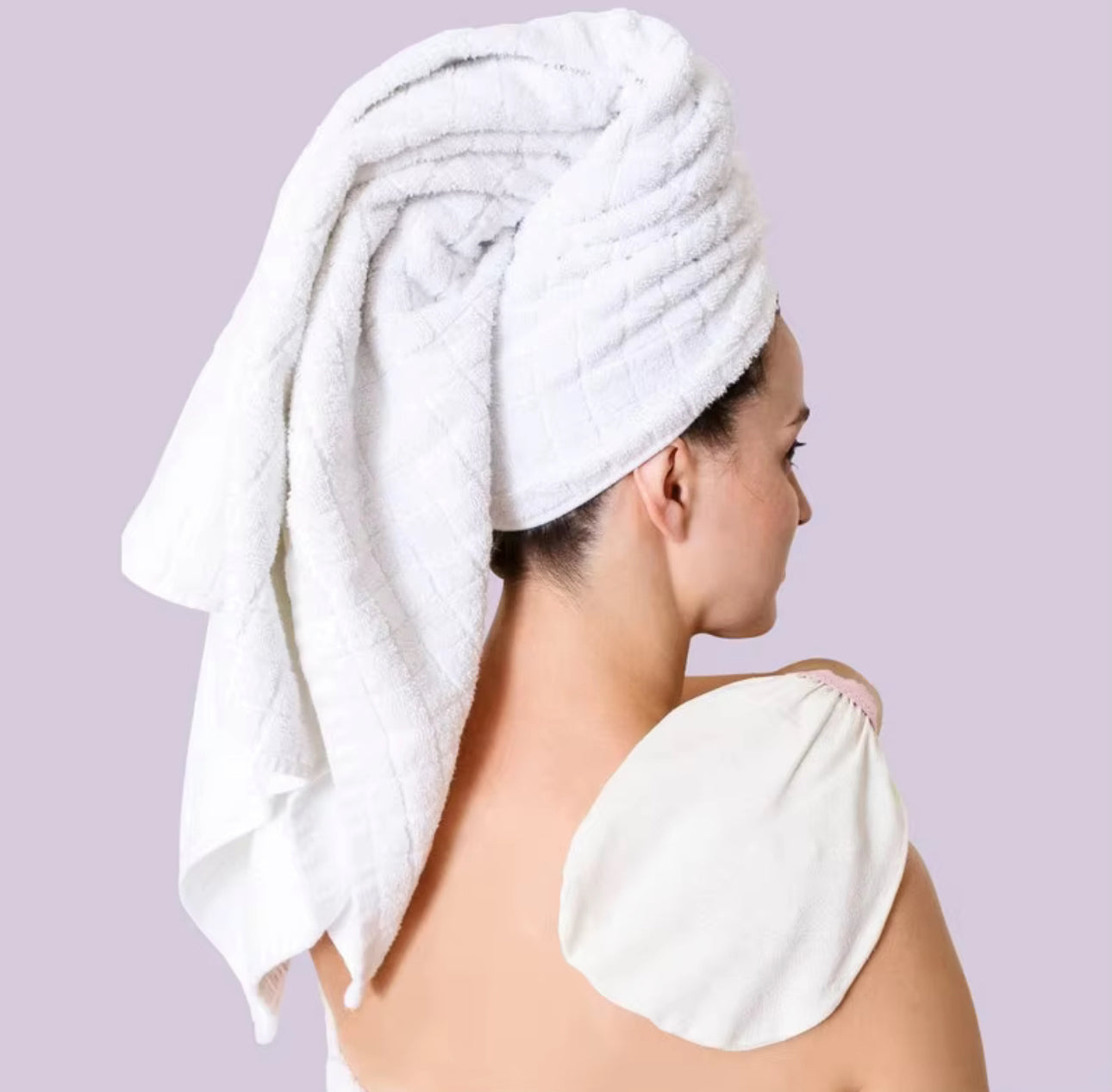 Raw silk exfoliating glove