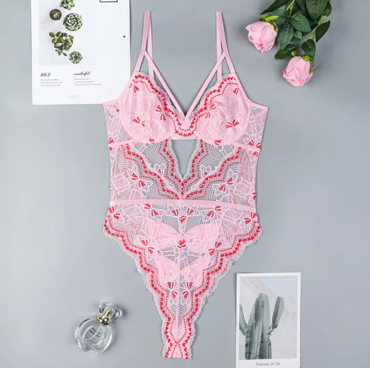 Whisper – Lace Bodysuit